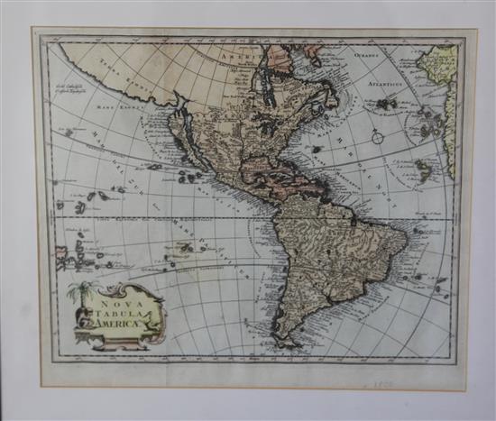 Sir William Dugdale, an uncoloured map of Marsh-land in Norfolk, 33 x 37cm, Henry Teesdale & Co., a coloured (3)